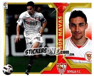 Sticker Jesus Navas (12) - Liga Spagnola 2011-2012 n. 467 - Colecciones ESTE