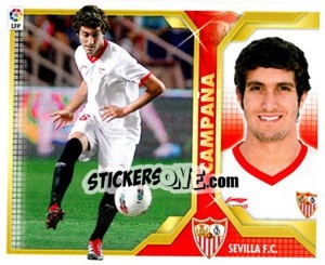Sticker Campaña (11B) COLOCAS - Liga Spagnola 2011-2012 - Colecciones ESTE