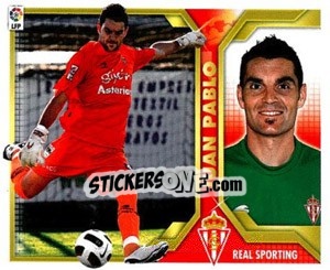 Sticker Juan Pablo (1) - Liga Spagnola 2011-2012 n. 483 - Colecciones ESTE