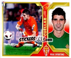 Sticker Cuéllar (2) - Liga Spagnola 2011-2012 n. 484 - Colecciones ESTE