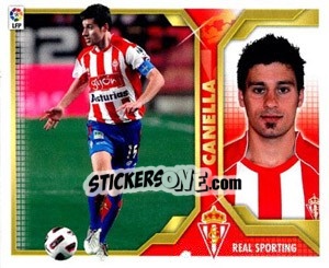 Sticker Canella (7A) - Liga Spagnola 2011-2012 n. 489 - Colecciones ESTE