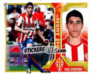 Sticker José ángel (7B) - Liga Spagnola 2011-2012 n. 490 - Colecciones ESTE