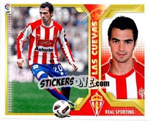 Sticker De Las Cuevas (9) - Liga Spagnola 2011-2012 n. 493 - Colecciones ESTE