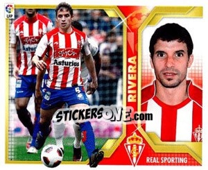 Cromo Rivera (10) - Liga Spagnola 2011-2012 - Colecciones ESTE
