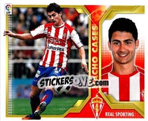 Sticker Nacho Cases (11A) - Liga Spagnola 2011-2012 n. 495 - Colecciones ESTE