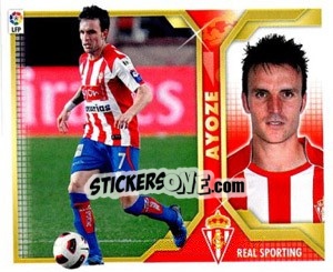 Sticker Ayoze (11B) - Liga Spagnola 2011-2012 n. 496 - Colecciones ESTE