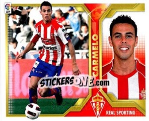 Cromo Carmelo (12) - Liga Spagnola 2011-2012 - Colecciones ESTE