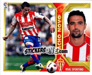 Sticker Nacho Novo (14A) - Liga Spagnola 2011-2012 n. 499 - Colecciones ESTE