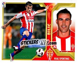Sticker Bilic (14B) - Liga Spagnola 2011-2012 n. 500 - Colecciones ESTE