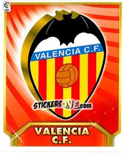 Cromo Escudo VALENCIA C.F.