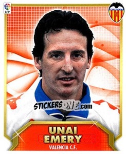 Sticker Entrenador VALENCIA C.F. - Liga Spagnola 2011-2012 - Colecciones ESTE