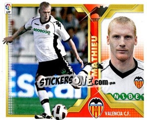 Sticker Jérémy Mathieu (7) - Liga Spagnola 2011-2012 n. 521 - Colecciones ESTE