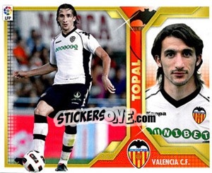 Sticker Topal (8A) - Liga Spagnola 2011-2012 n. 522 - Colecciones ESTE