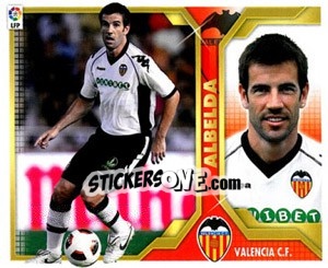 Sticker Albelda (8B) - Liga Spagnola 2011-2012 - Colecciones ESTE