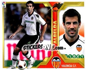 Sticker Albelda (8B) - Liga Spagnola 2011-2012 n. 523 - Colecciones ESTE