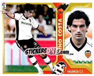 Sticker Tino Costa (10) - Liga Spagnola 2011-2012 - Colecciones ESTE