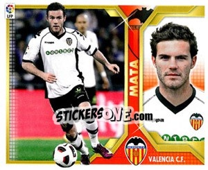 Sticker Mata (13) - Liga Spagnola 2011-2012 n. 528 - Colecciones ESTE