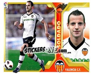 Sticker Soldado (15) - Liga Spagnola 2011-2012 n. 530 - Colecciones ESTE