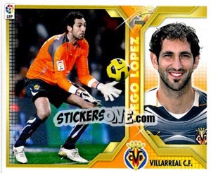 Cromo Diego López (1) - Liga Spagnola 2011-2012 n. 543 - Colecciones ESTE