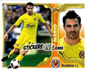 Sticker Mario (3) - Liga Spagnola 2011-2012 - Colecciones ESTE