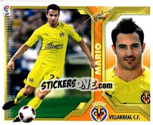 Cromo Mario (3) - Liga Spagnola 2011-2012 - Colecciones ESTE