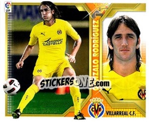 Sticker Gonzalo Rodríguez (5A) - Liga Spagnola 2011-2012 - Colecciones ESTE