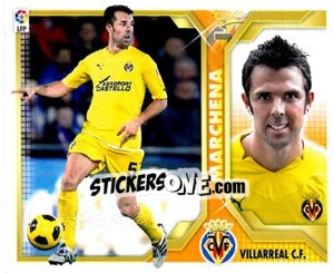Sticker Marchena (6A) - Liga Spagnola 2011-2012 n. 549 - Colecciones ESTE