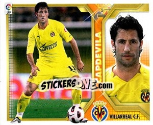 Sticker Capdevila (7A) - Liga Spagnola 2011-2012 n. 551 - Colecciones ESTE