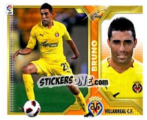 Sticker Bruno Soriano (9) - Liga Spagnola 2011-2012 n. 554 - Colecciones ESTE