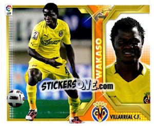 Sticker Wakaso (10) - Liga Spagnola 2011-2012 - Colecciones ESTE