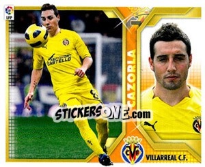 Sticker Cazorla (13) - Liga Spagnola 2011-2012 - Colecciones ESTE