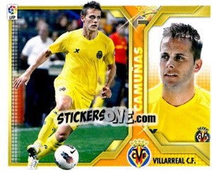 Sticker Camuñas (13B) COLOCAS - Liga Spagnola 2011-2012 n. 563 - Colecciones ESTE