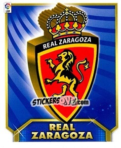 Figurina Escudo REAL ZARAGOZA - Liga Spagnola 2011-2012 - Colecciones ESTE