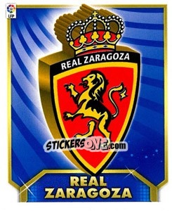 Sticker Escudo REAL ZARAGOZA - Liga Spagnola 2011-2012 n. 571 - Colecciones ESTE