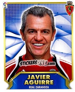 Sticker Entrenador REAL ZARAGOZA - Liga Spagnola 2011-2012 n. 572 - Colecciones ESTE
