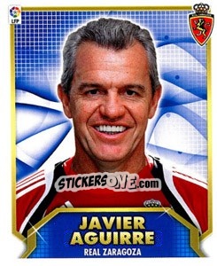 Cromo Entrenador REAL ZARAGOZA - Liga Spagnola 2011-2012 - Colecciones ESTE