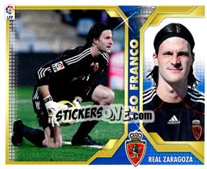 Sticker Leo Franco (1) - Liga Spagnola 2011-2012 n. 573 - Colecciones ESTE