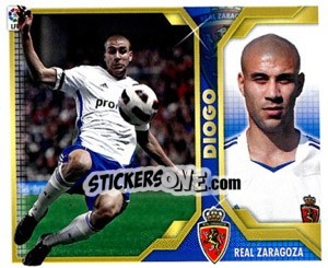 Sticker Diogo (3) - Liga Spagnola 2011-2012 n. 575 - Colecciones ESTE