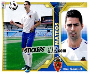 Sticker Mateos (4A) - Liga Spagnola 2011-2012 n. 576 - Colecciones ESTE