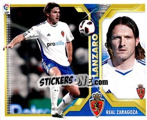 Sticker Lanzaro (6A) - Liga Spagnola 2011-2012 - Colecciones ESTE