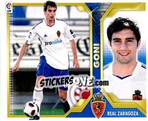 Figurina Goni (6B) - Liga Spagnola 2011-2012 n. 580 - Colecciones ESTE