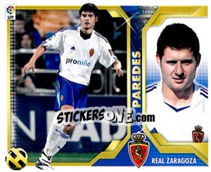 Sticker Paredes (7A) - Liga Spagnola 2011-2012 - Colecciones ESTE