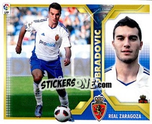 Sticker Obradovic (7B) - Liga Spagnola 2011-2012 n. 582 - Colecciones ESTE