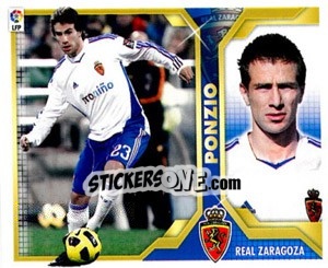 Figurina Ponzio (8) - Liga Spagnola 2011-2012 n. 583 - Colecciones ESTE