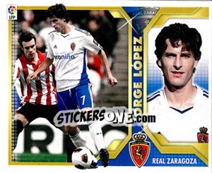 Sticker Jorge López (11) - Liga Spagnola 2011-2012 - Colecciones ESTE