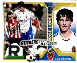Cromo Jorge López (11) - Liga Spagnola 2011-2012 n. 586 - Colecciones ESTE