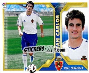 Sticker Juan Carlos (14) - Liga Spagnola 2011-2012 n. 589 - Colecciones ESTE
