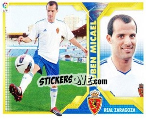 Sticker Ruben Micael (9B) COLOCAS - Liga Spagnola 2011-2012 n. 595 - Colecciones ESTE
