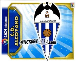 Sticker ESCUDO Alcoyano - Liga Spagnola 2011-2012 n. 602 - Colecciones ESTE