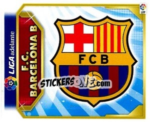 Sticker ESCUDO F.C.Barcelona B - Liga Spagnola 2011-2012 n. 604 - Colecciones ESTE